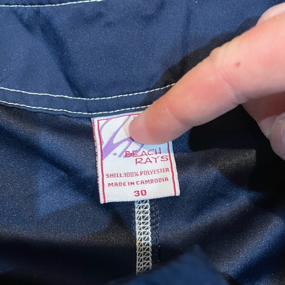 Tampa Bay Lightning Blue Swimsuit Men’s Size 30 - Picture 2 of 4